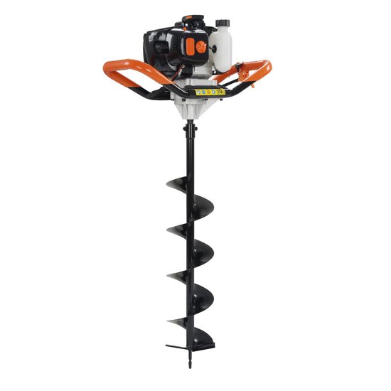 TIMBERPRO – Grondboor - Benzine - 52cc - 3 boren 100/150/200 mm - verlengstuk 30cm