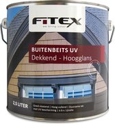 Fitex-Buitenbeits UV-Hoogglans-Ral 7016 Antracietgrijs 2,5 liter