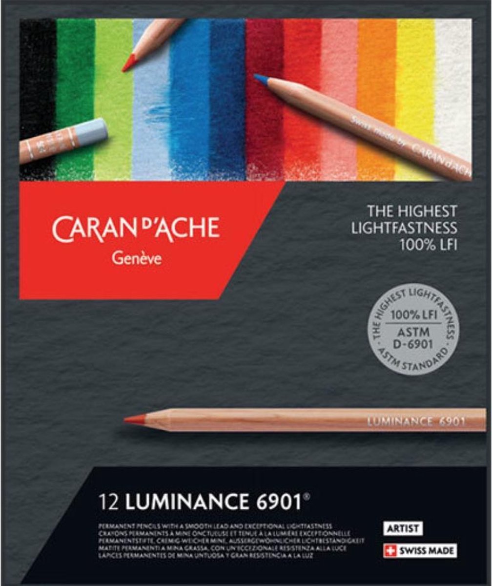 Caran d-Ache 6901.712 12stuk(s) kleurpotlood