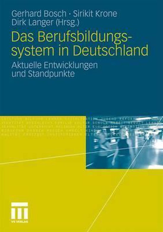 Das Berufsbildungssytem In Deutschland - cover