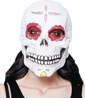 6 stuks: Masker Senora Calavera - Latex