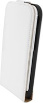 Mobiparts - witte premium flipcase voor de HTC One Mini 2