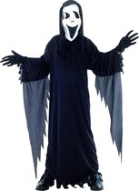 Halloweenkostuum als in de film Scream voor kinderen - Verkleedkleding - 116/122