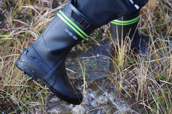 Nokian Footwear - Rubberlaarzen -Finntrim Black Edition- (Outdoor)  zwart/groen, maat... | bol.com