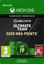 NBA LIVE 19: NBA Ultimate Team - 2.200 Points Pack - Xbox One