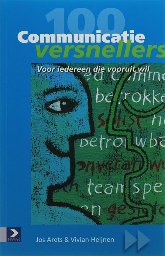 Cover van het boek '100 Communicatieversnellers' van V. Heijnen en J. Arets