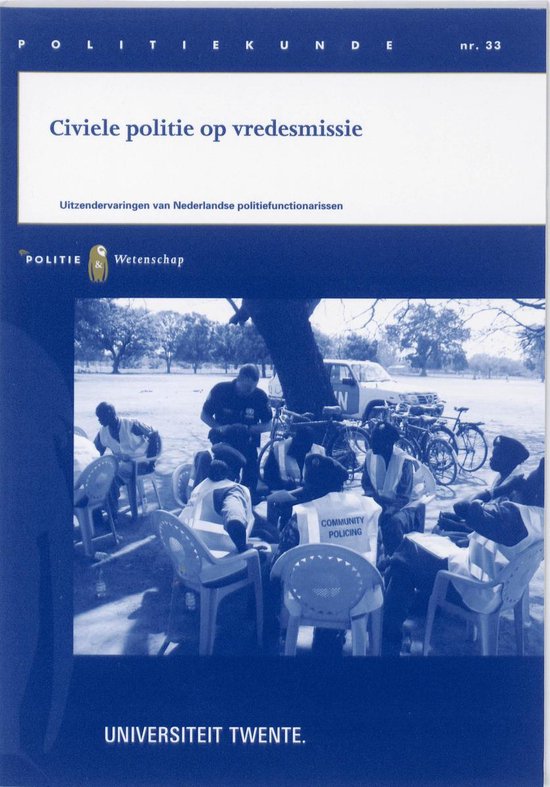 Cover van het boek 'Civiele politie op vredesmissie / druk 1'