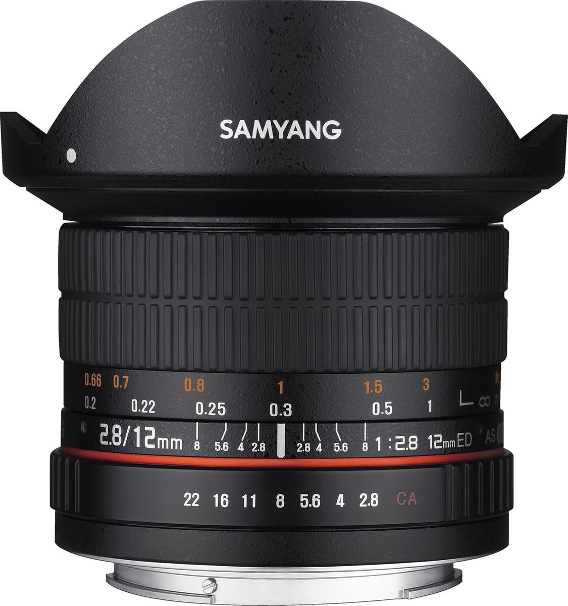 Samyang 12mm F2.8 Ed As Ncs Fisheye - Prime lens - geschikt voor Sony Spiegelreflex