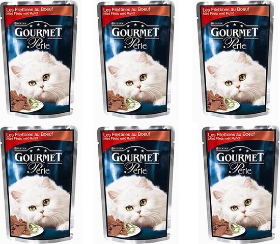 Gourmet Perle Mini Filets Saus MP 60x85g