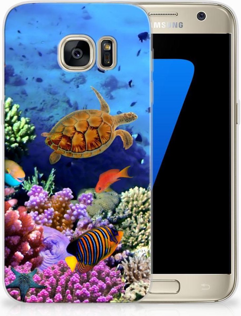 Samsung Galaxy S7 TPU Hoesje Vissen
