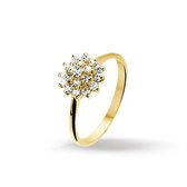 Huiscollectie 4015069 Gouden entourage ring