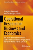 Springer Proceedings in Business and Economics - Operational Research in Business and Economics