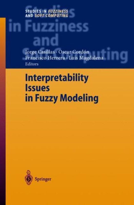 Interpretability Issues in Fuzzy Modeling - cover