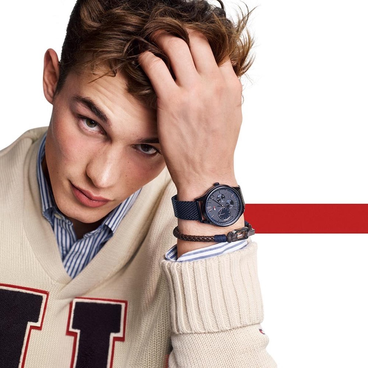Tommy Hilfiger TH1791421 horloge - heren - blauw - edelstaal | bol.com