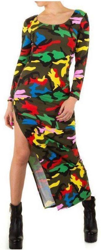 Dames jurk van Shk Mode - multi | bol.com