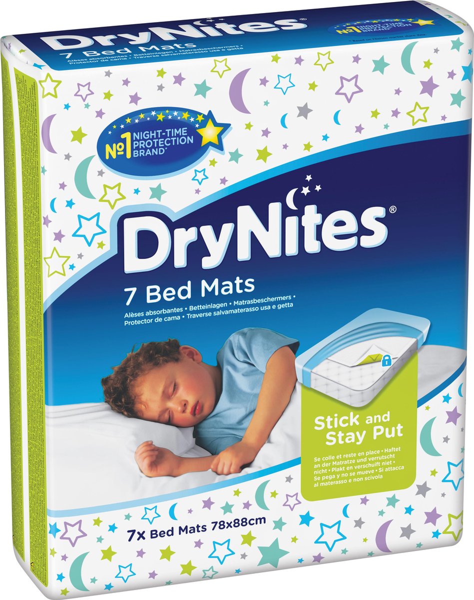 Huggies Drynites Bed Matrasbeschermers - 7 stuks | bol.com
