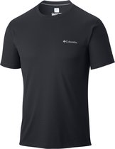 Columbia Zero Rules™ Short Sleeve Shirt Outdoorshirt - Shirt Heren - T-Shirt - Zwart - Maat L