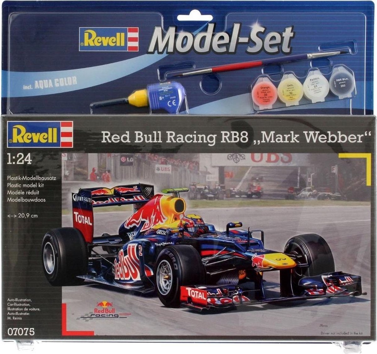 Revell Red Bull Racing RB8 Mark Webber | bol