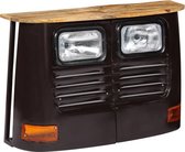 Mango hout Vrachtwagen uiterlijk dressoir Sidetafel Bijzettafel 108 x 30 x 72 cm / dressoir kast / gangkast schoenen kast / wandkast / commode kast / opbergkast