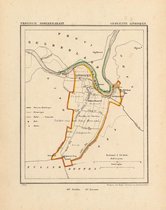 Historische kaart, plattegrond van gemeente Lithoijen in Noord Brabant uit 1867 door Kuyper van Kaartcadeau.com