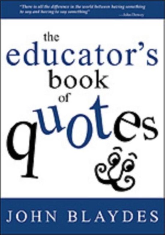 The Educator's Book of Quotes - cover