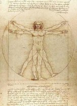 Vitruvian Man Notebook