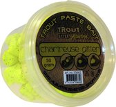 Albatros Trout Style Chartreuse Glitter Pastebait - 50 gram - Foreldeeg Chartreuse