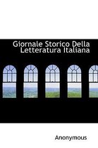 Giornale Storico Della Letteratura Italiana