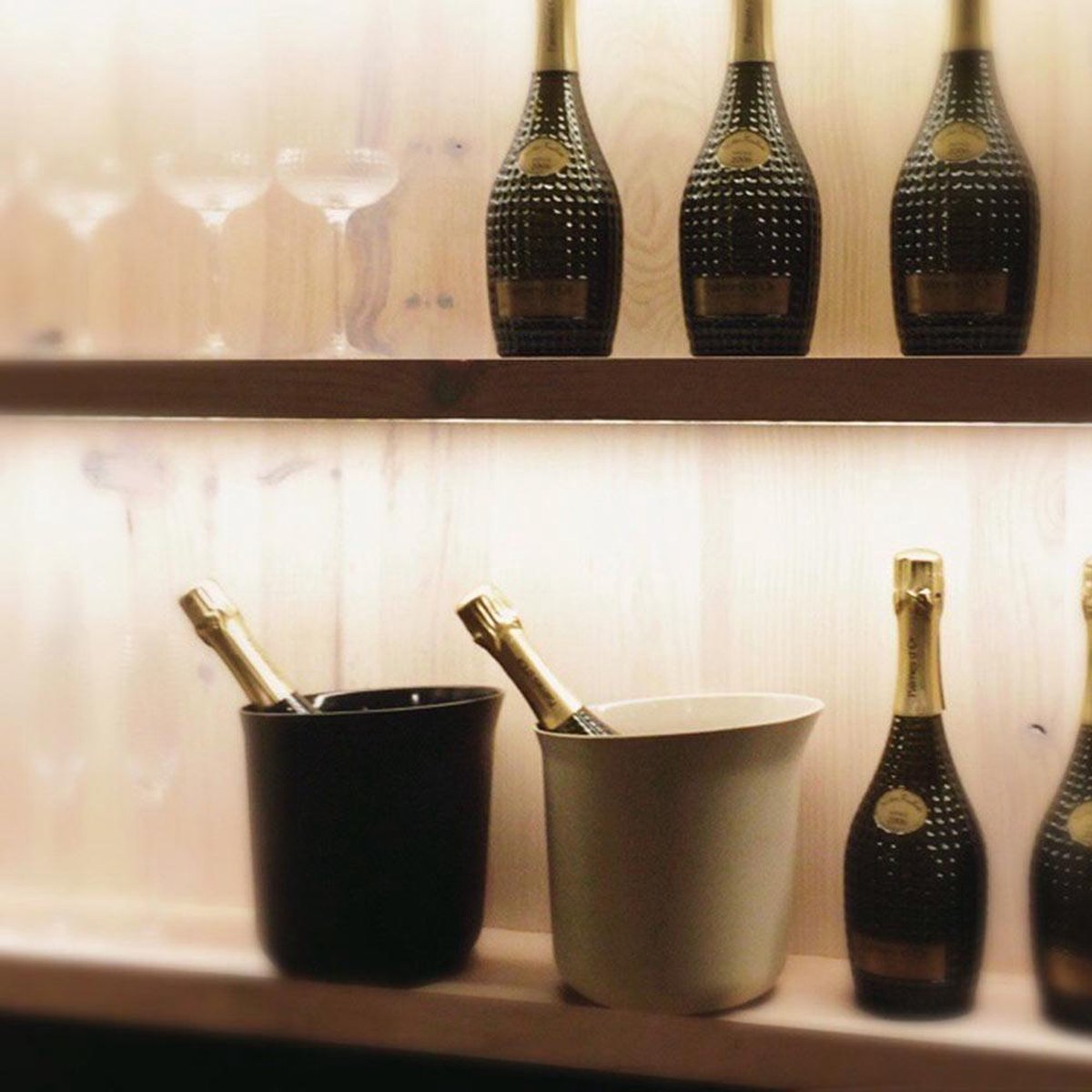 Champagne & Wine Bucket - Black