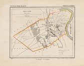 Historische kaart, plattegrond van gemeente Boxmeer in Noord Brabant uit 1867 door Kuyper van Kaartcadeau.com