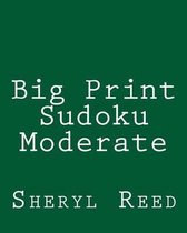 Big Print Sudoku Moderate