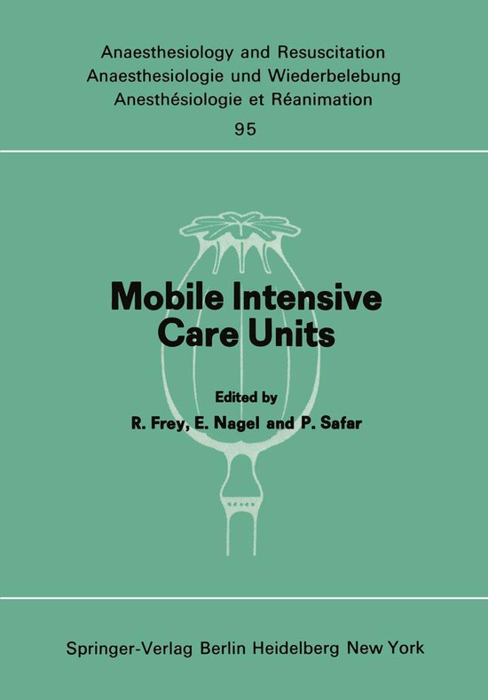 Foto: Anaesthesiologie und intensivmedizin anaesthesiology and intensive care medicine 95 mobile intensive care units