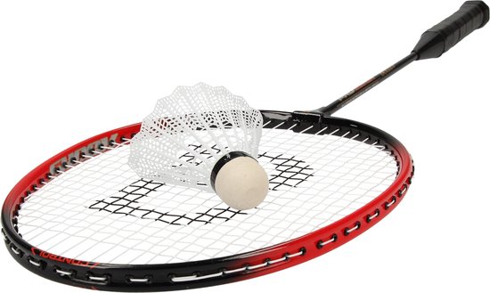 Pro Edition Bullet Badminton Set met Rackets en 2 Shuttles - 68 x 11 cm - Inclusief Draagzak