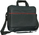 Toshiba Satellite Click 2 Pro P30w B laptoptas messenger bag / schoudertas / tas , zwart , merk i12Cover