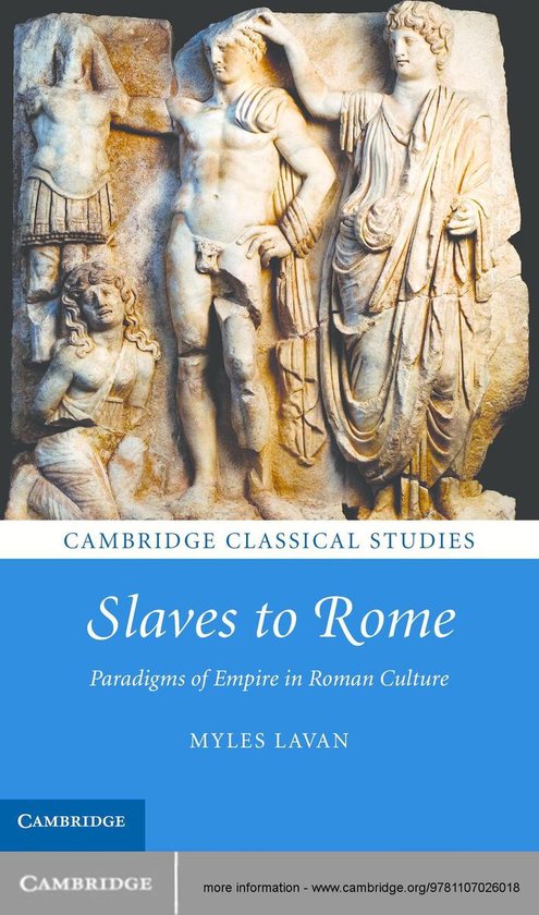 Cambridge Classical Studies - Slaves to Rome - cover