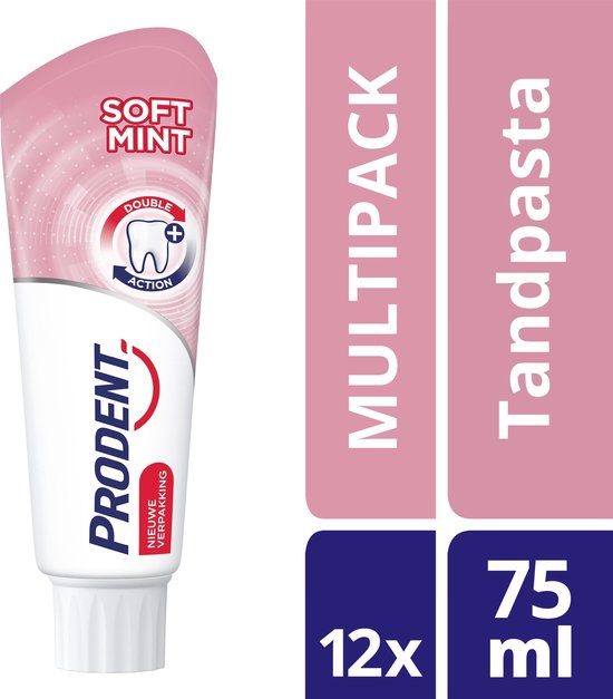 Prodent Softmint Tandenpasta - 12 x 75 ml - Voordeelverpakking - Prodent