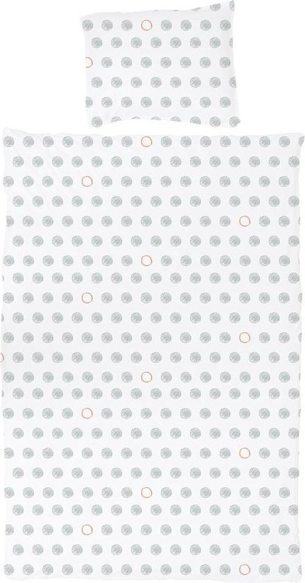 Dekbedovertrek vtwonen Dots wh./celadon 200 x 220