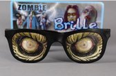 Zombie ogen bril voor volwassenen