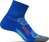 Feetures - Elite Light Cushion Quarter - Hardloopsokken - Sportsokken - Blauw - XL