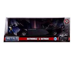 Batman Animated Series Metals Diecast Model 1/24 Batmobile with figure