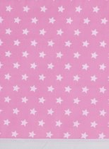 BINK Bedding Ledikantlaken Little Star roze 100 x 150 cm