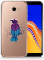Geschikt voor Samsung Galaxy J4 Plus (2018) TPU Siliconen Hoesje Merel