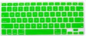 Siliconen Toetsenbord bescherming voor Macbook Air Pro (tm 2017) Groen