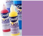 Creall Glass - glasstickerverf lila 1 Fles - 80 Mililiter 20525