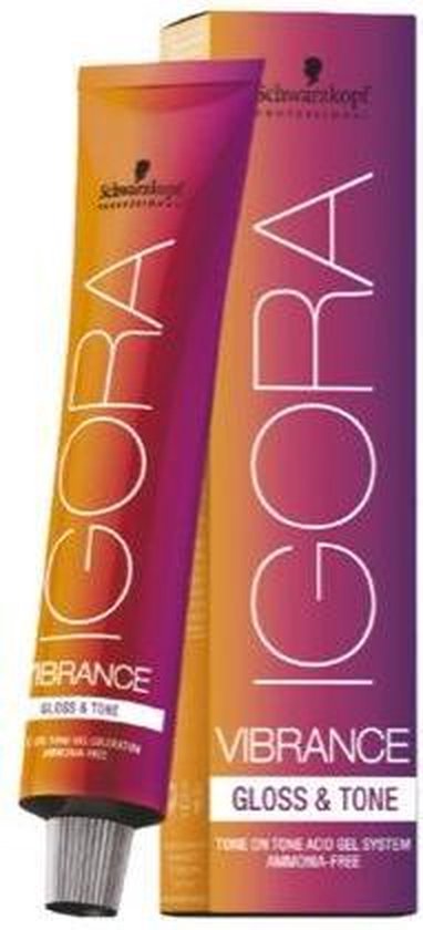 Schwarzkopf Igora Vibrance Gloss Tone 4 65 60ml Bol Com