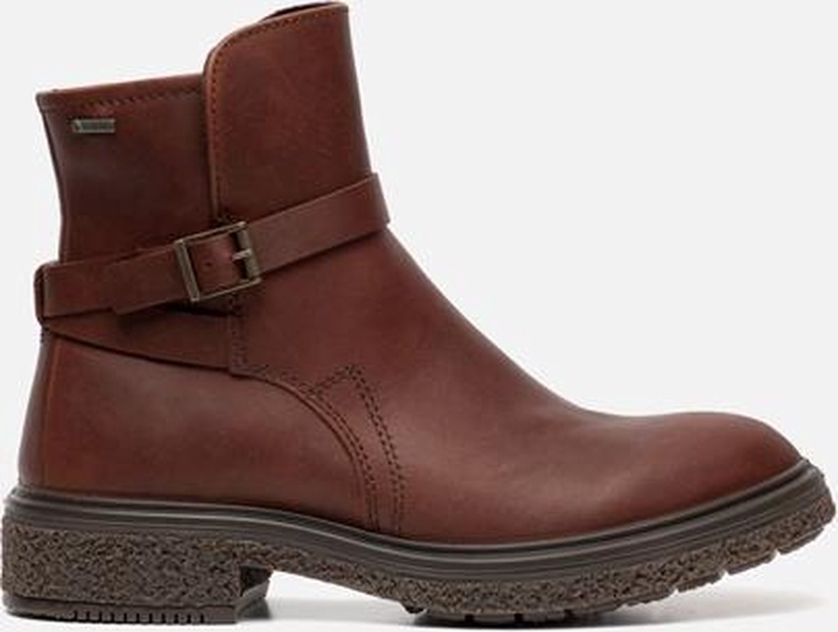 ECCO Crepe tray enkellaarsjes bruin | bol