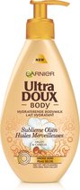 Garnier Ultra Doux Body Hydraterende Body Milk Sublieme Oliën Argan & Camelia - Droge Huid - 250 ml - Body Milk