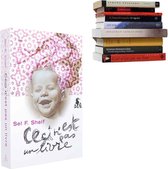 Boekenplank - Selfshelf - Baby Roze - Ceci n'est pas un livre - L 22 x  B 15 x H 3 cm