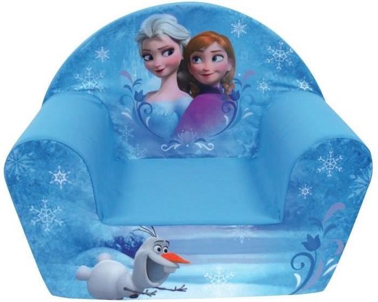 zadel laten vallen ticket Disney Frozen Stoel Meisjes Blauw 52 X 33 X 42 Cm | bol.com