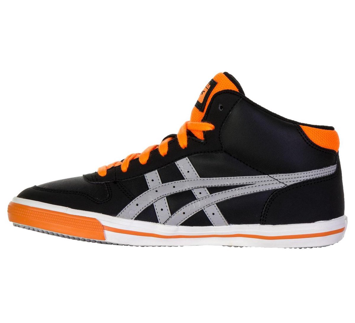 nek Gepensioneerde onderwijzen Asics Aaron MT GS sneakers Junior Sportschoenen - Maat 38 - Unisex -  zwart/grijs/oranje | bol.com